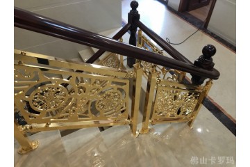 漳州订做别墅铜雕刻护栏款式齐全