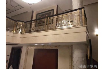 中山工程酒店专用铜艺护栏生产厂家