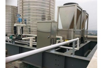 电镀厂印染厂空气能高温空气能热水工程