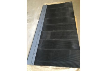 6毫米厚防尘帘 导料槽挡尘帘生产 橡胶降尘帘
