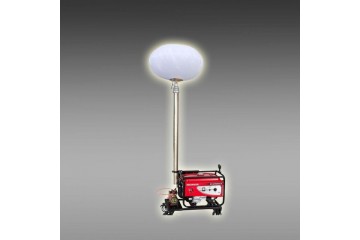 移动充气式月球灯 球形照明车 道路施工照明灯