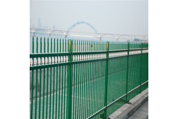 揭阳围墙围栏工厂定做 学校安全隔离栏杆 锌钢铁艺栅栏