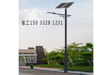 密云农村太阳能路灯价格,5米6米路灯杆批量定制