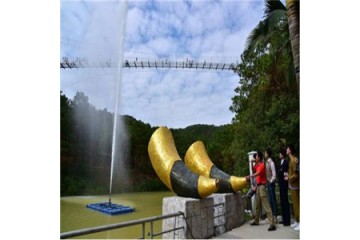 上海豫城时尚广场喷泉 设计新颖