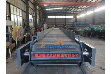 山东大型链板机矿石砂石煤炭设备生产厂家鹏卓链板输送机