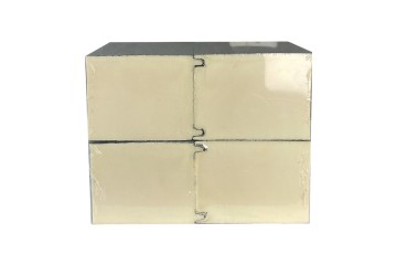 挂钩手工聚氨酯板 冷库板材批发 双面彩钢厚度可选 高容重保温板定做