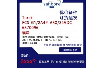 Turck FCS-G1/2A4P-VRX/24VDC 6870096模块